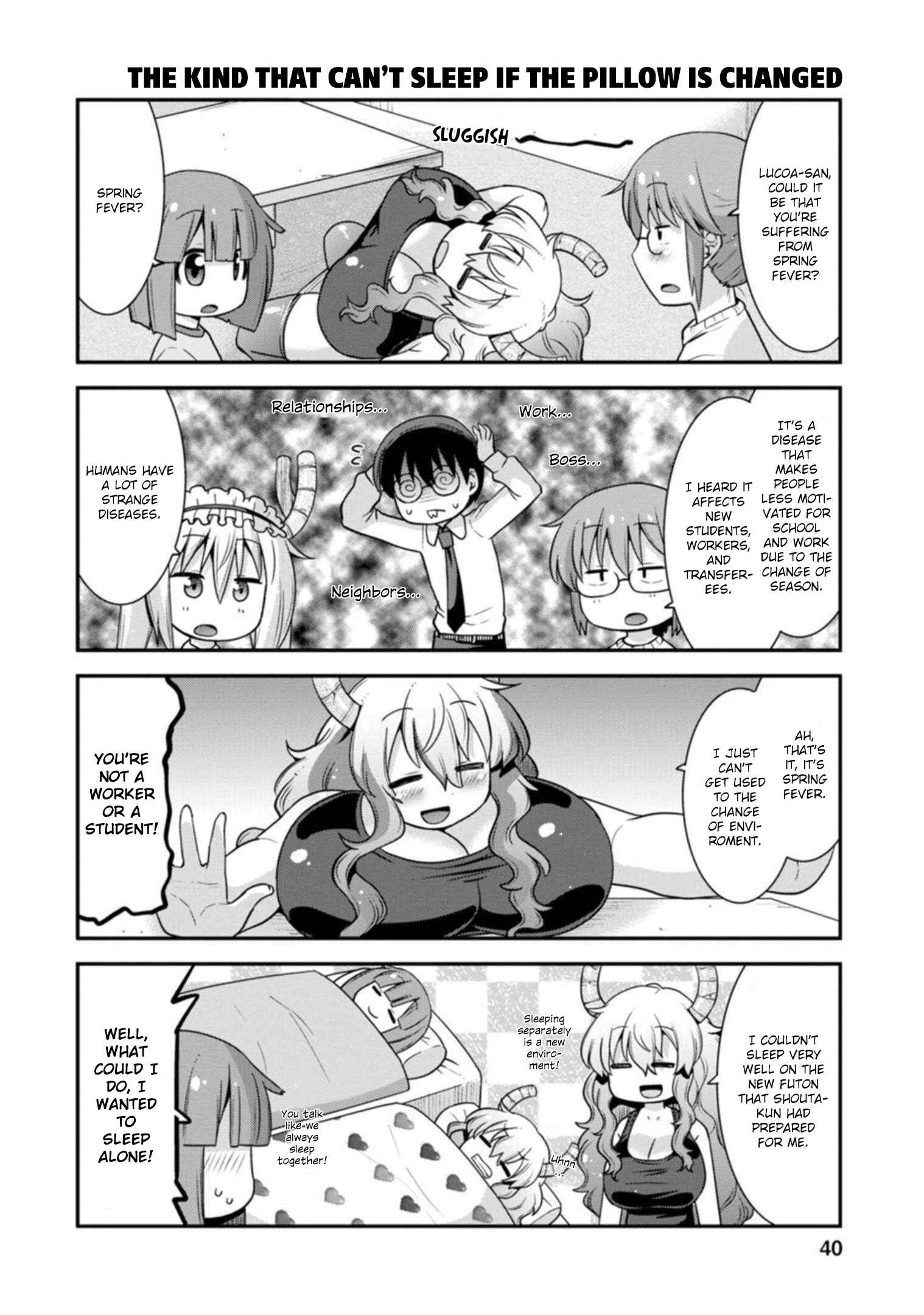 Page 4 Chapter 29 Kobayashi-san Chi no Maid Dragon: Lucoa wa Boku no ×× Desu