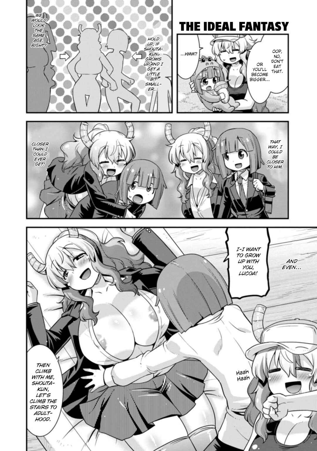 Page 10 Chapter 34 Kobayashi-san Chi no Maid Dragon: Lucoa wa Boku no ×× Desu