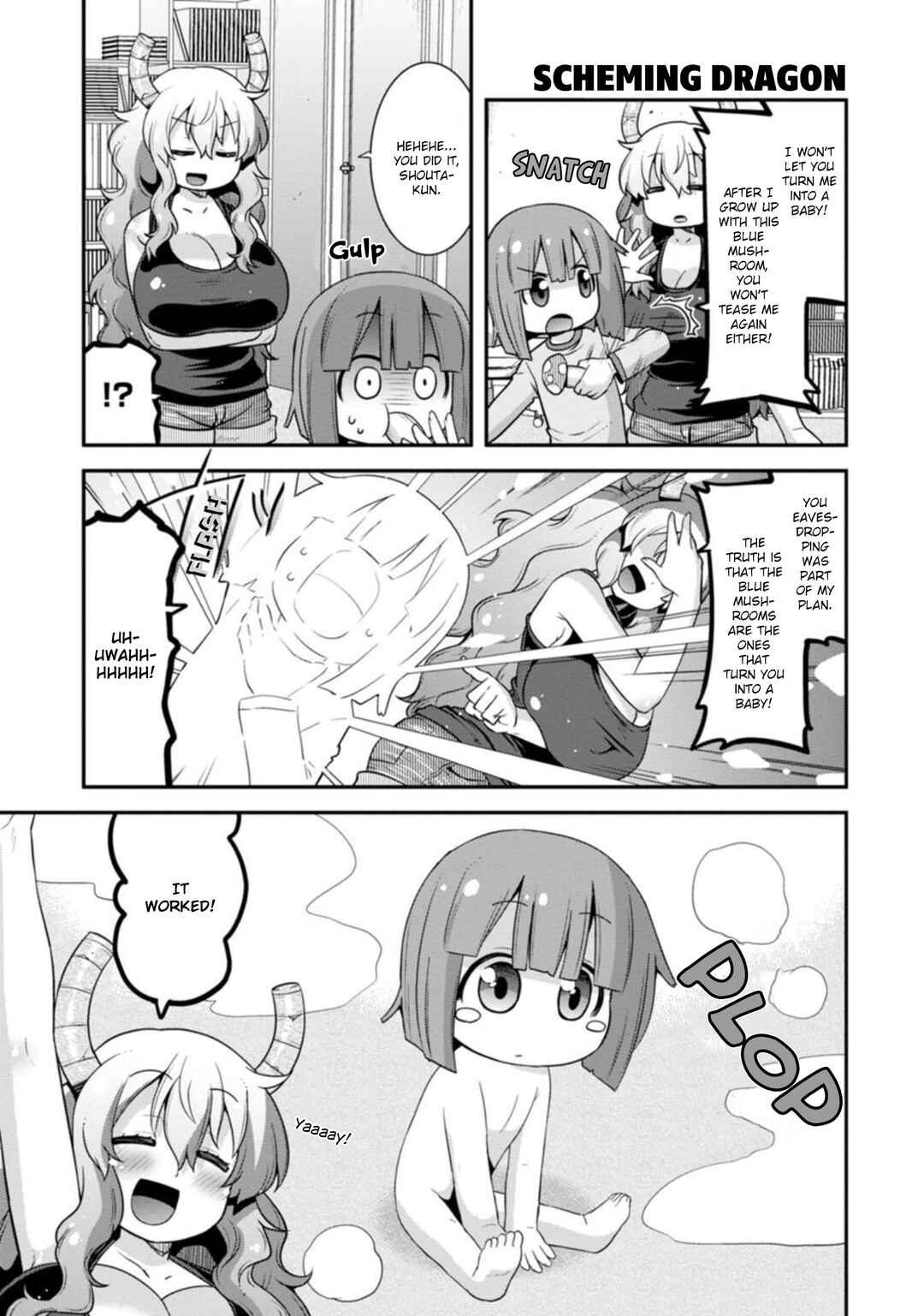 Page 3 Chapter 34 Kobayashi-san Chi no Maid Dragon: Lucoa wa Boku no ×× Desu