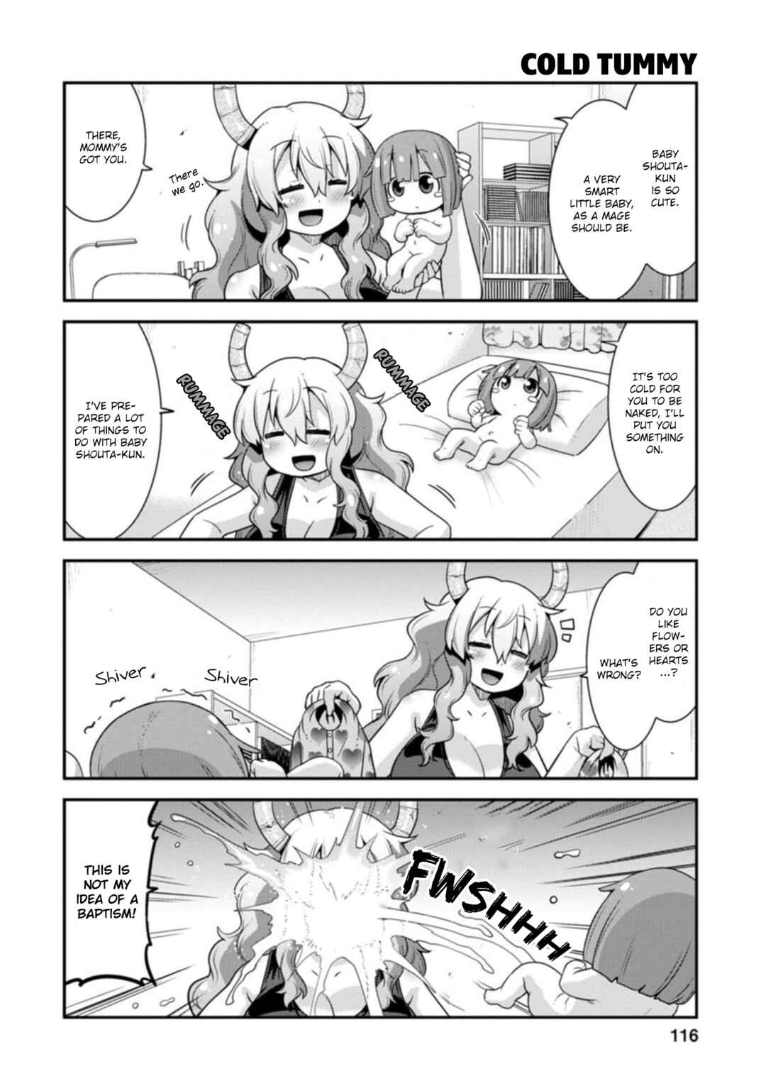 Page 4 Chapter 34 Kobayashi-san Chi no Maid Dragon: Lucoa wa Boku no ×× Desu