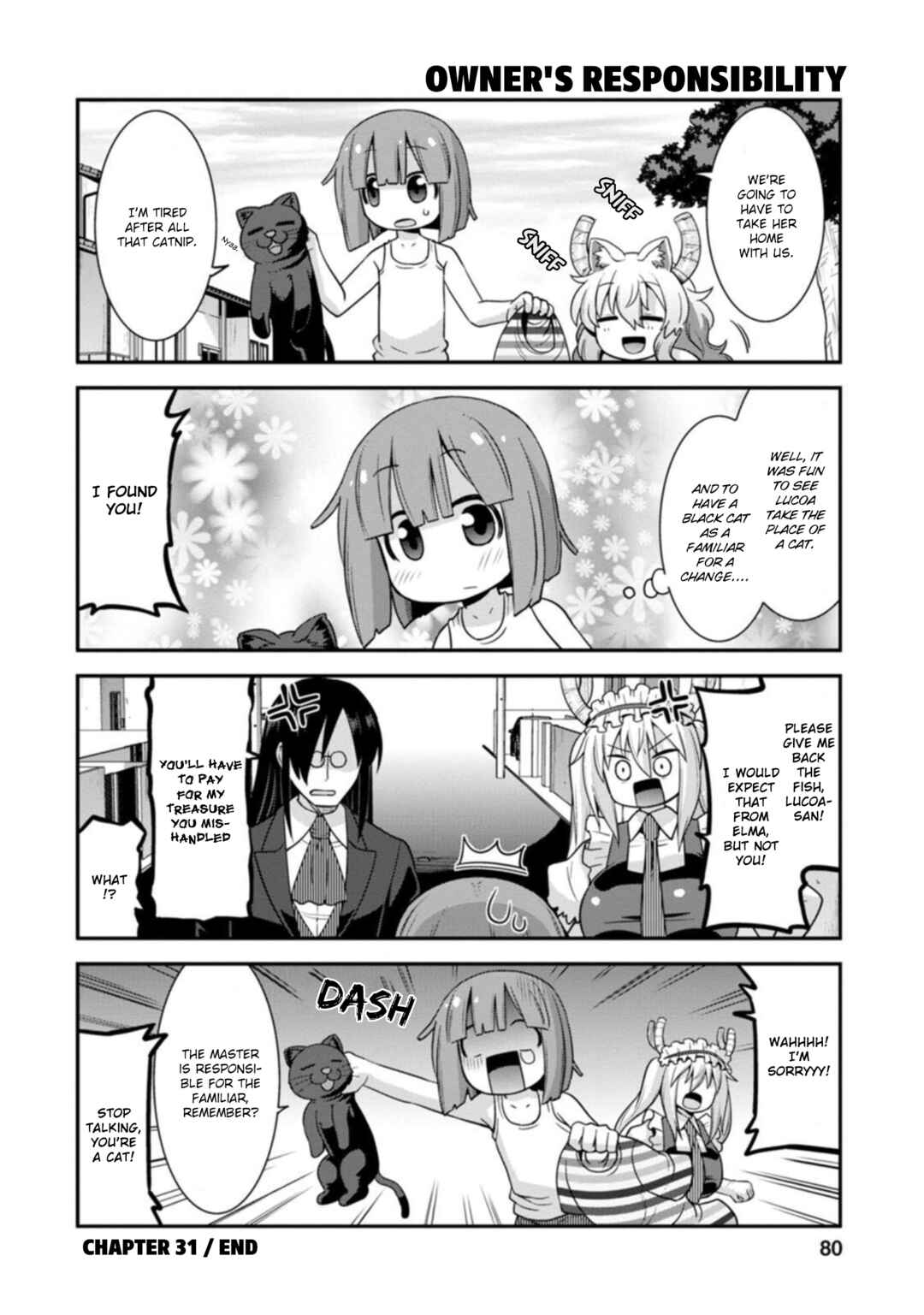 Page 14 Chapter 31 Kobayashi-san Chi no Maid Dragon: Lucoa wa Boku no ×× Desu