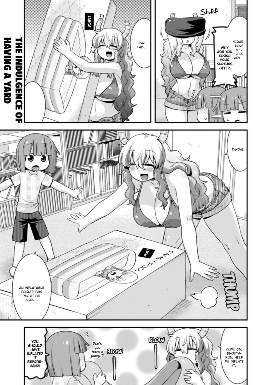 Page 9 Chapter 43 Kobayashi-san Chi no Maid Dragon: Lucoa wa Boku no ×× Desu