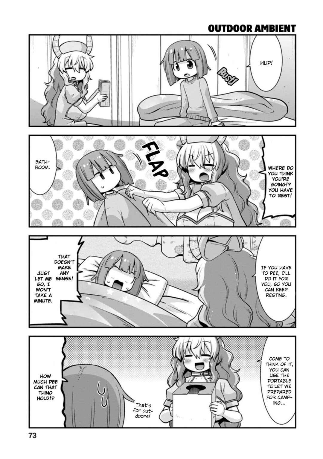 Page 7 Chapter 40 Kobayashi-san Chi no Maid Dragon: Lucoa wa Boku no ×× Desu