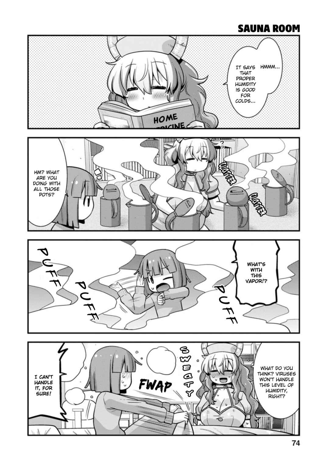 Page 8 Chapter 40 Kobayashi-san Chi no Maid Dragon: Lucoa wa Boku no ×× Desu