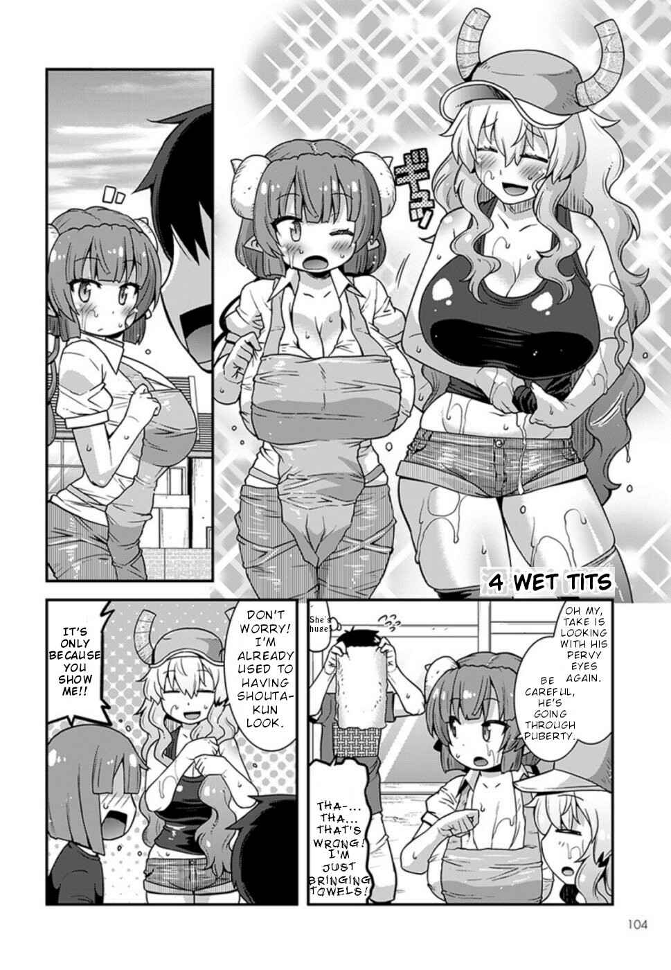 Page 4 Chapter 7 Kobayashi-san Chi no Maid Dragon: Lucoa wa Boku no ×× Desu