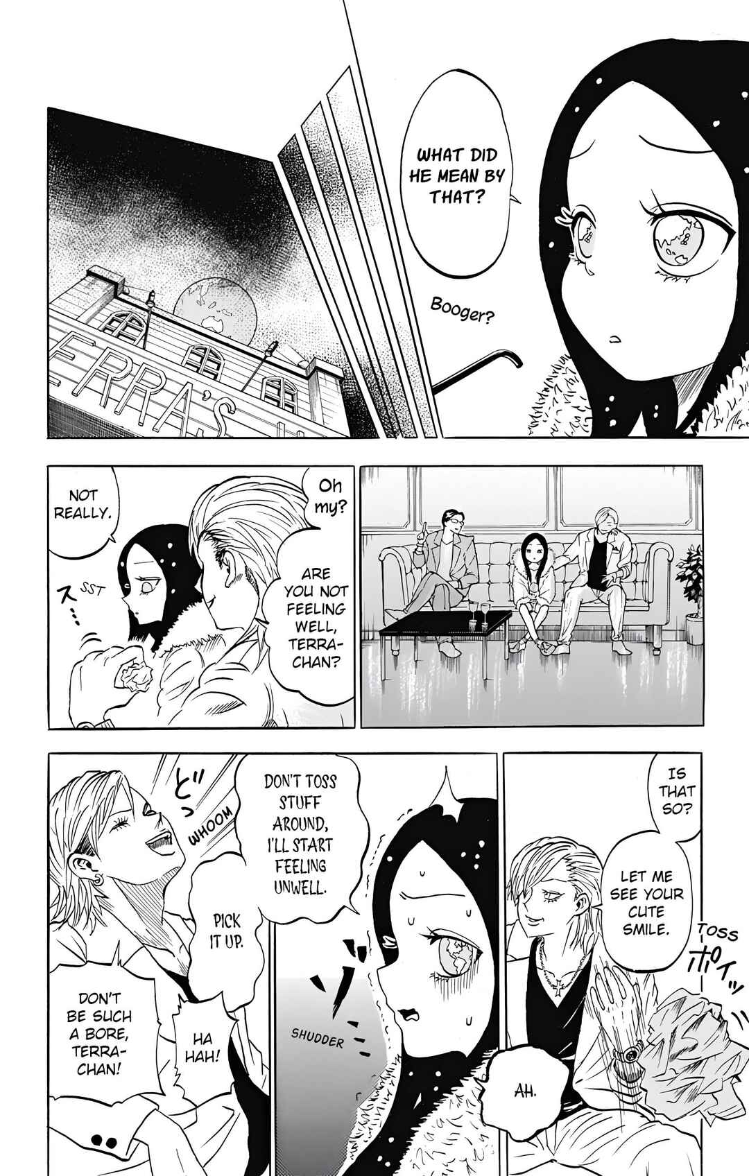 Page 12 Chapter 4 Chikyuu Ningen Terra-chan