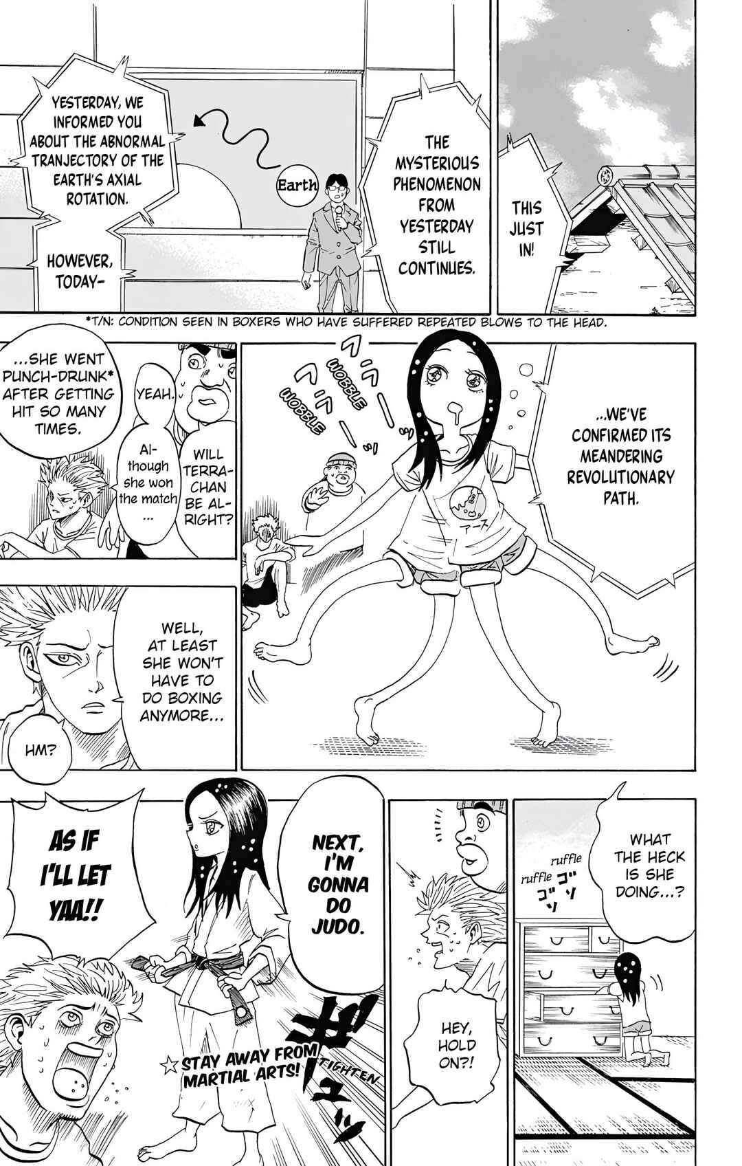 Page 15 Chapter 5 Chikyuu Ningen Terra-chan