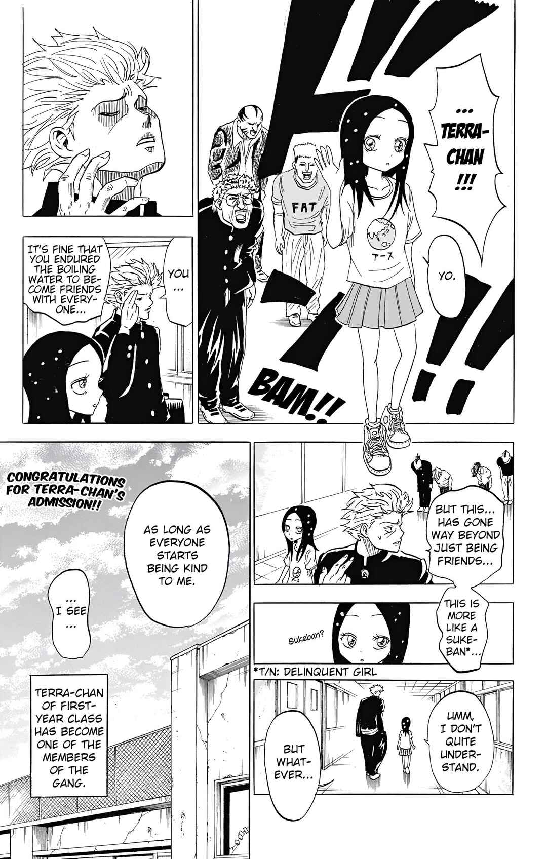 Page 16 Chapter 2 Chikyuu Ningen Terra-chan