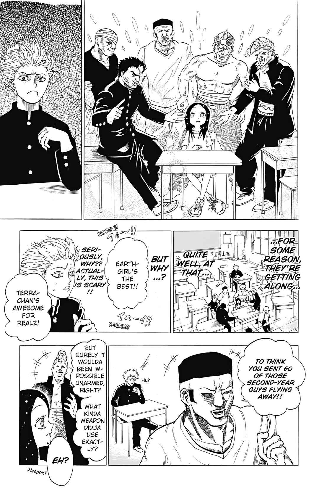 Page 4 Chapter 2 Chikyuu Ningen Terra-chan