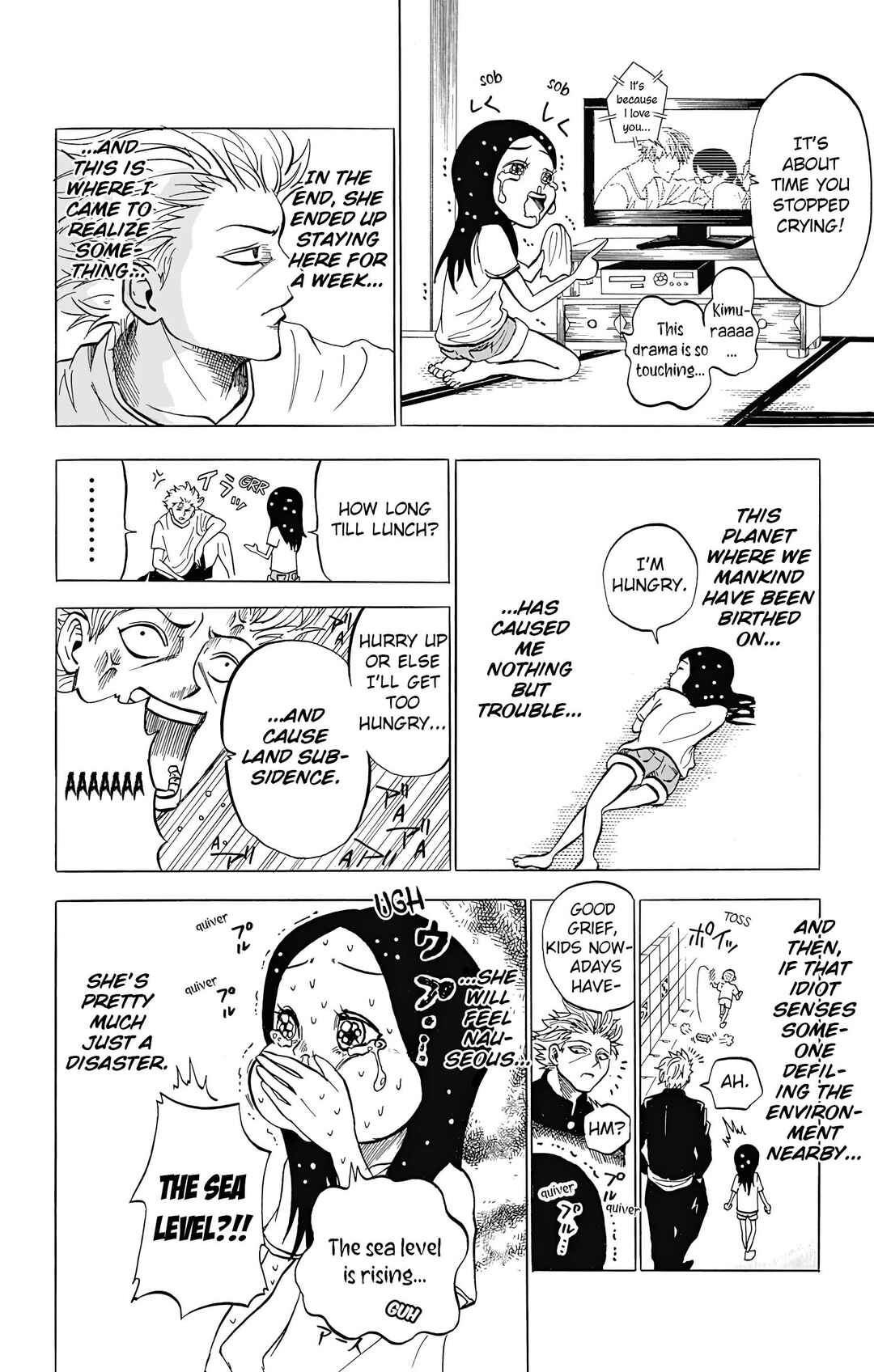 Page 16 Chapter 1 Chikyuu Ningen Terra-chan
