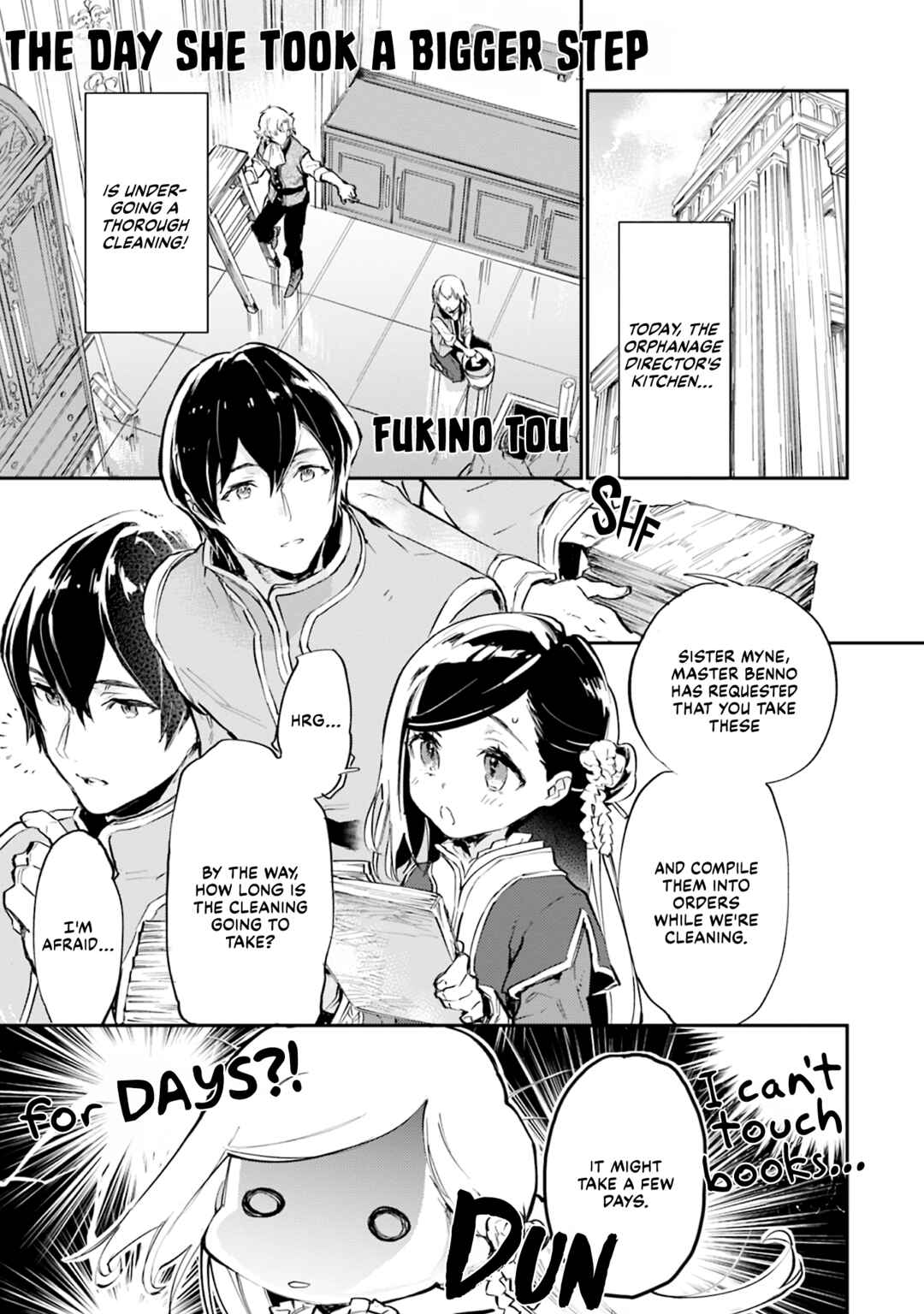 Page 1 Chapter 48 Ascendance of a Bookworm Official Comic Anthology