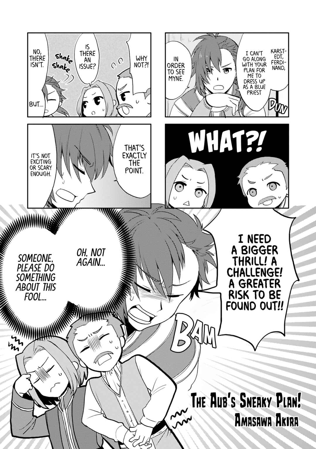 Page 1 Chapter 33 Ascendance of a Bookworm Official Comic Anthology