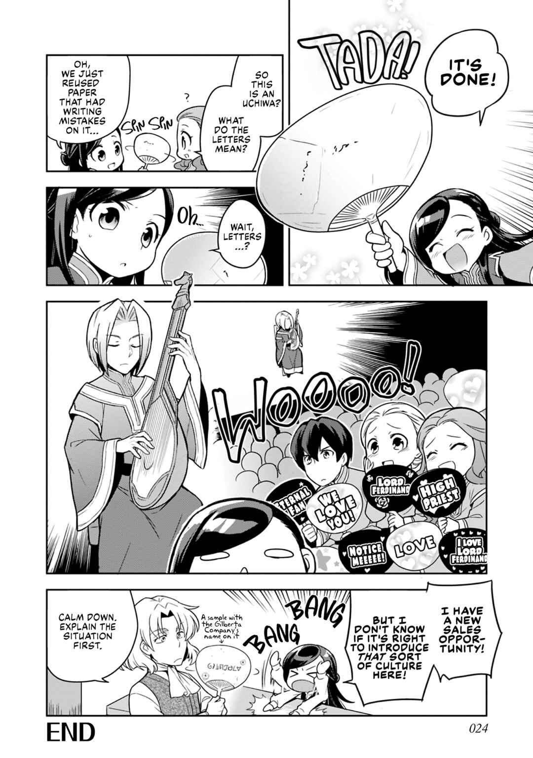 Page 8 Chapter 39 Ascendance of a Bookworm Official Comic Anthology