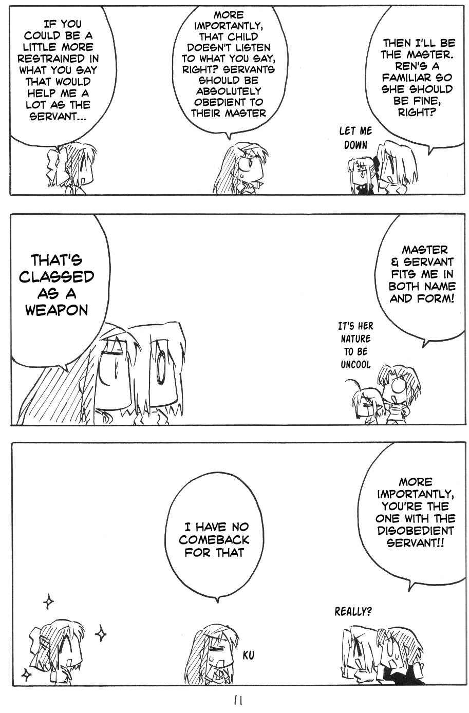 Page 11 Chapter 1 Tsukihime - Kohakuriko (Doujinshi)