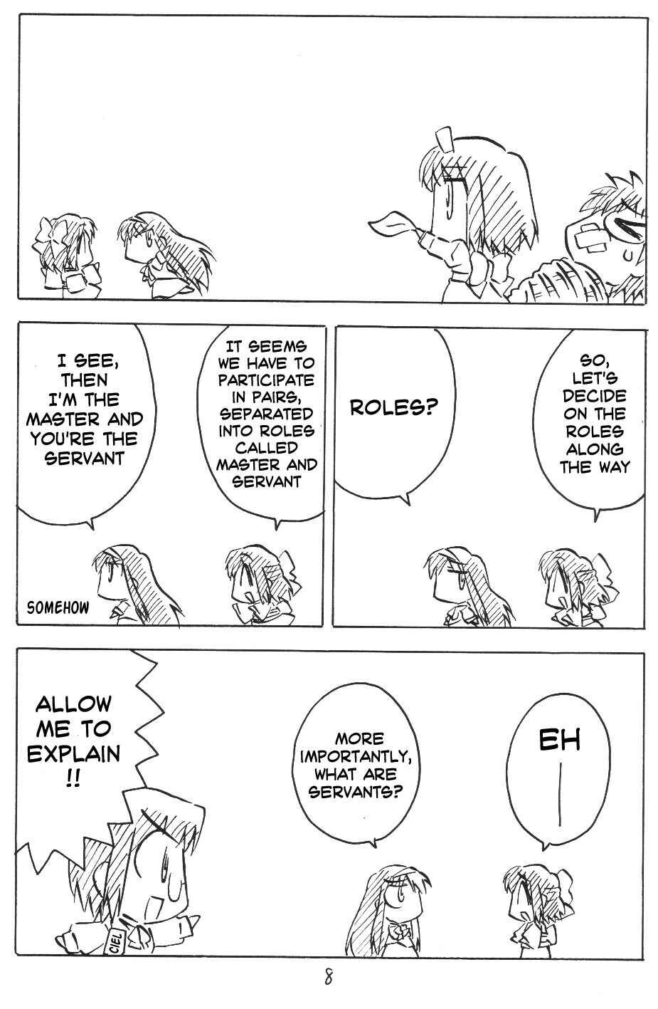 Page 8 Chapter 1 Tsukihime - Kohakuriko (Doujinshi)