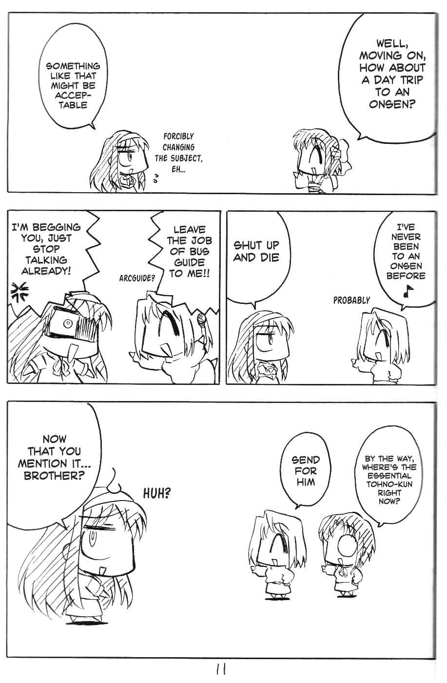 Page 10 Chapter 1 Tsukihime - Kohakuriko (Doujinshi)