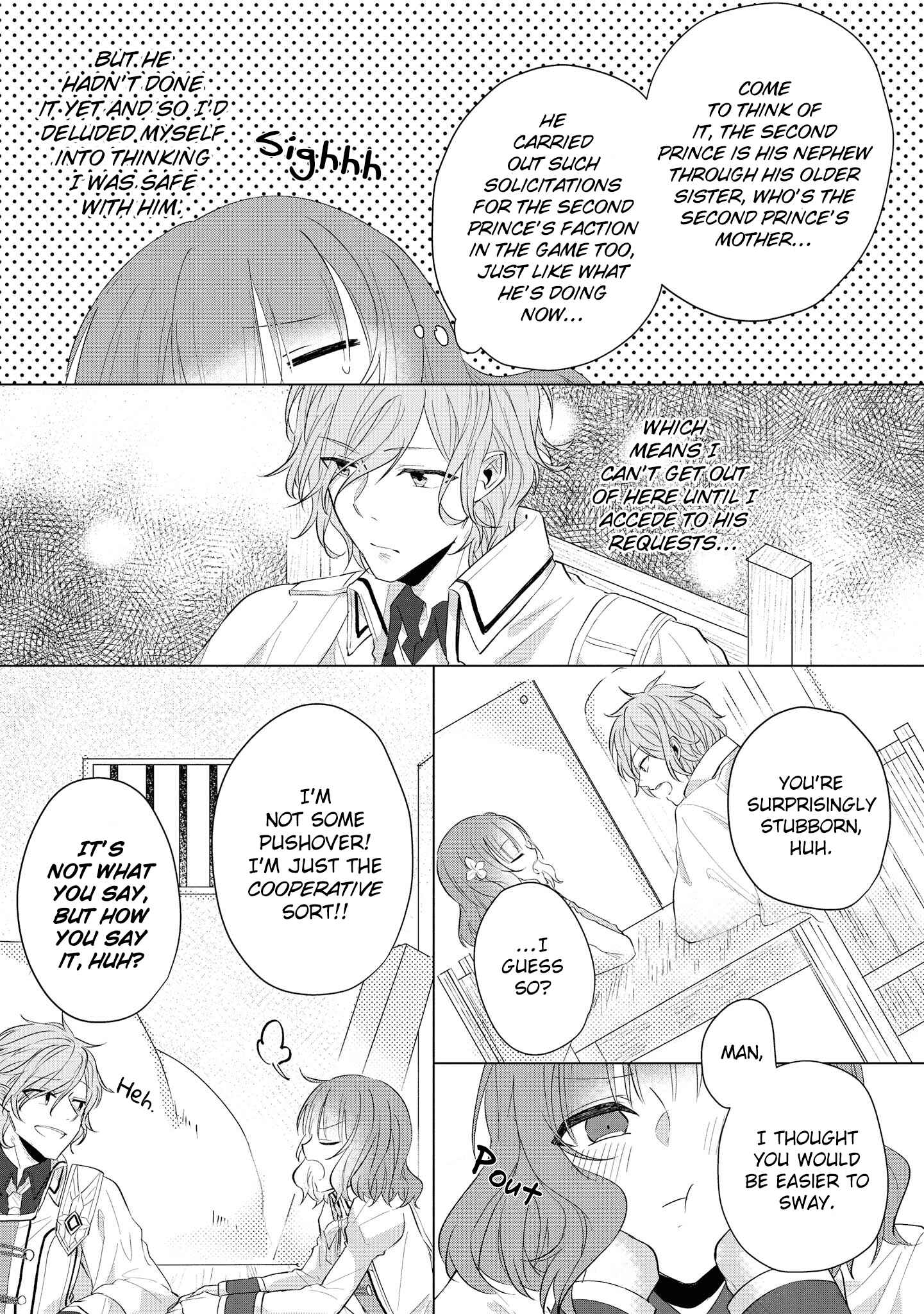 Page 9 Chapter 6 Konyakusha ga Akuyaku de Komattemasu
