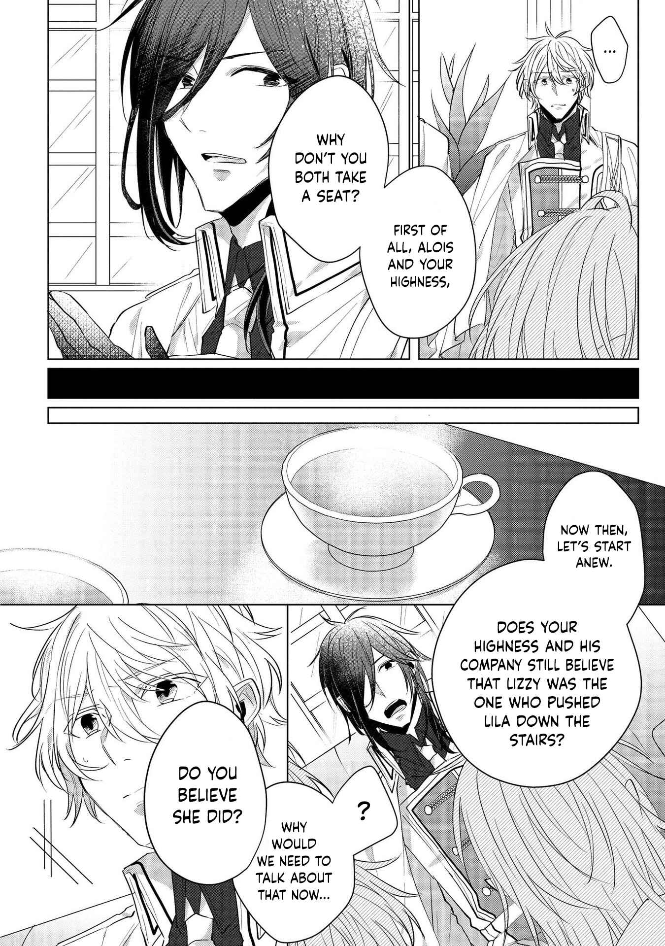 Page 14 Chapter 13 Konyakusha ga Akuyaku de Komattemasu