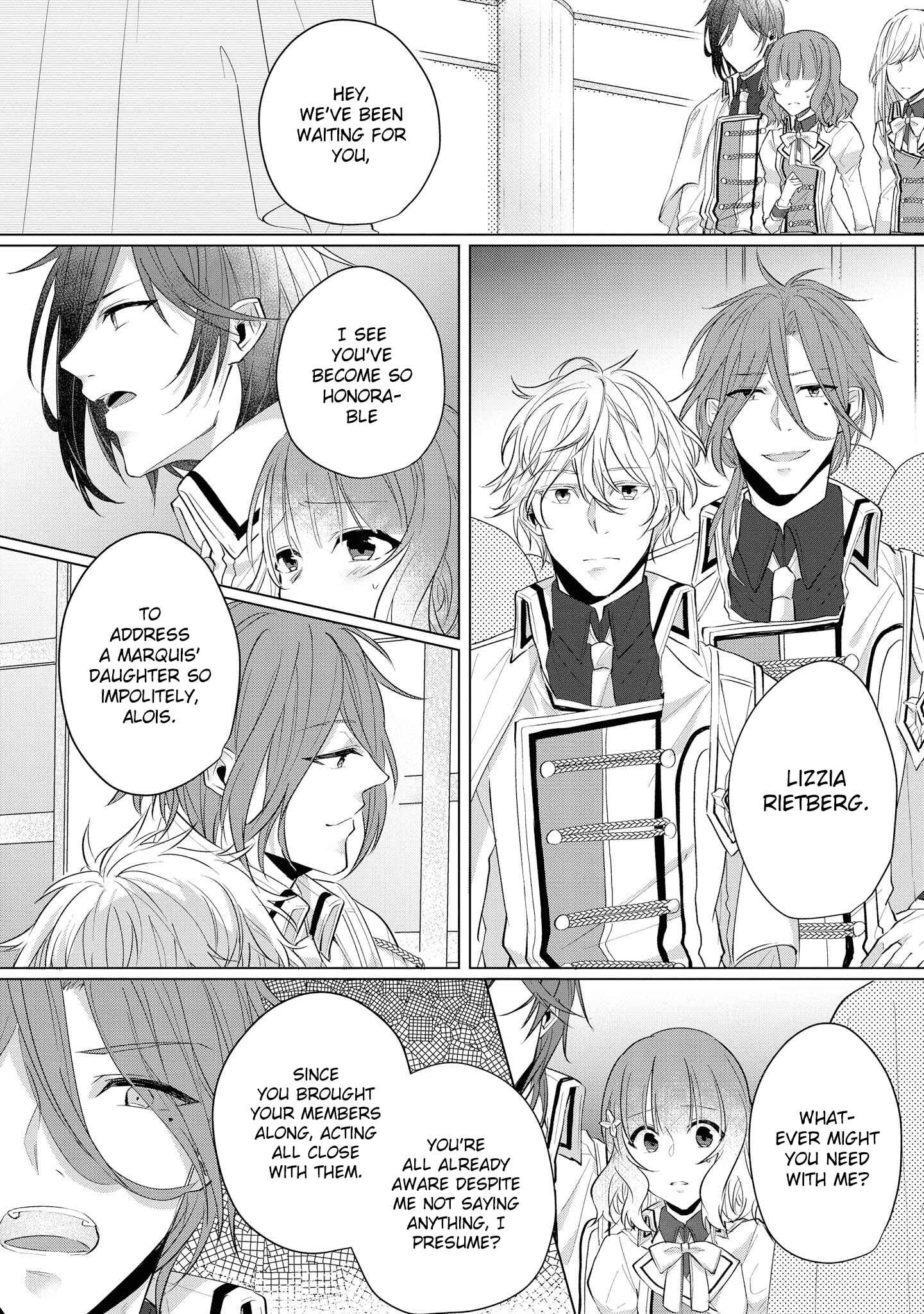 Page 8 Chapter 7 Konyakusha ga Akuyaku de Komattemasu