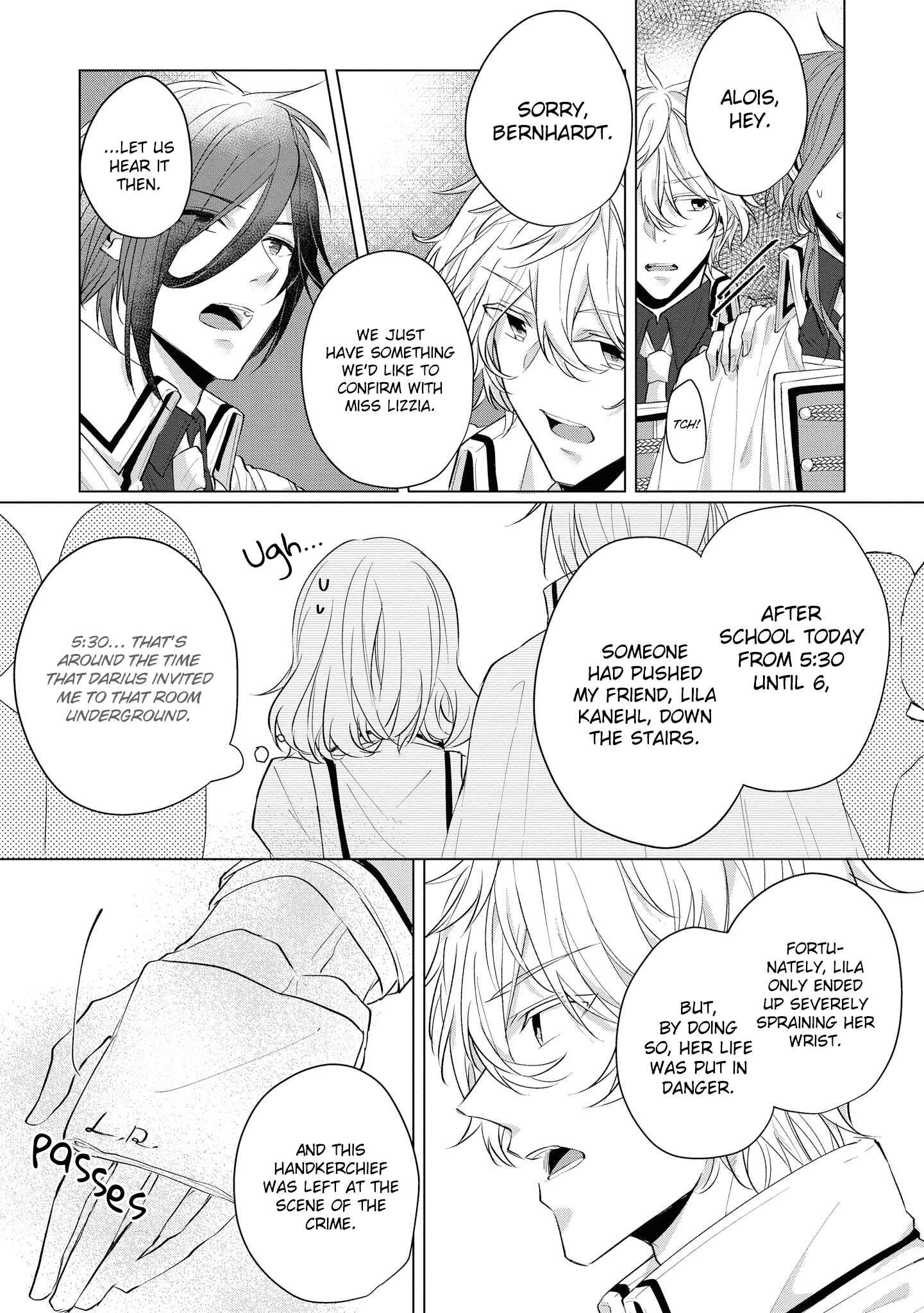 Page 9 Chapter 7 Konyakusha ga Akuyaku de Komattemasu