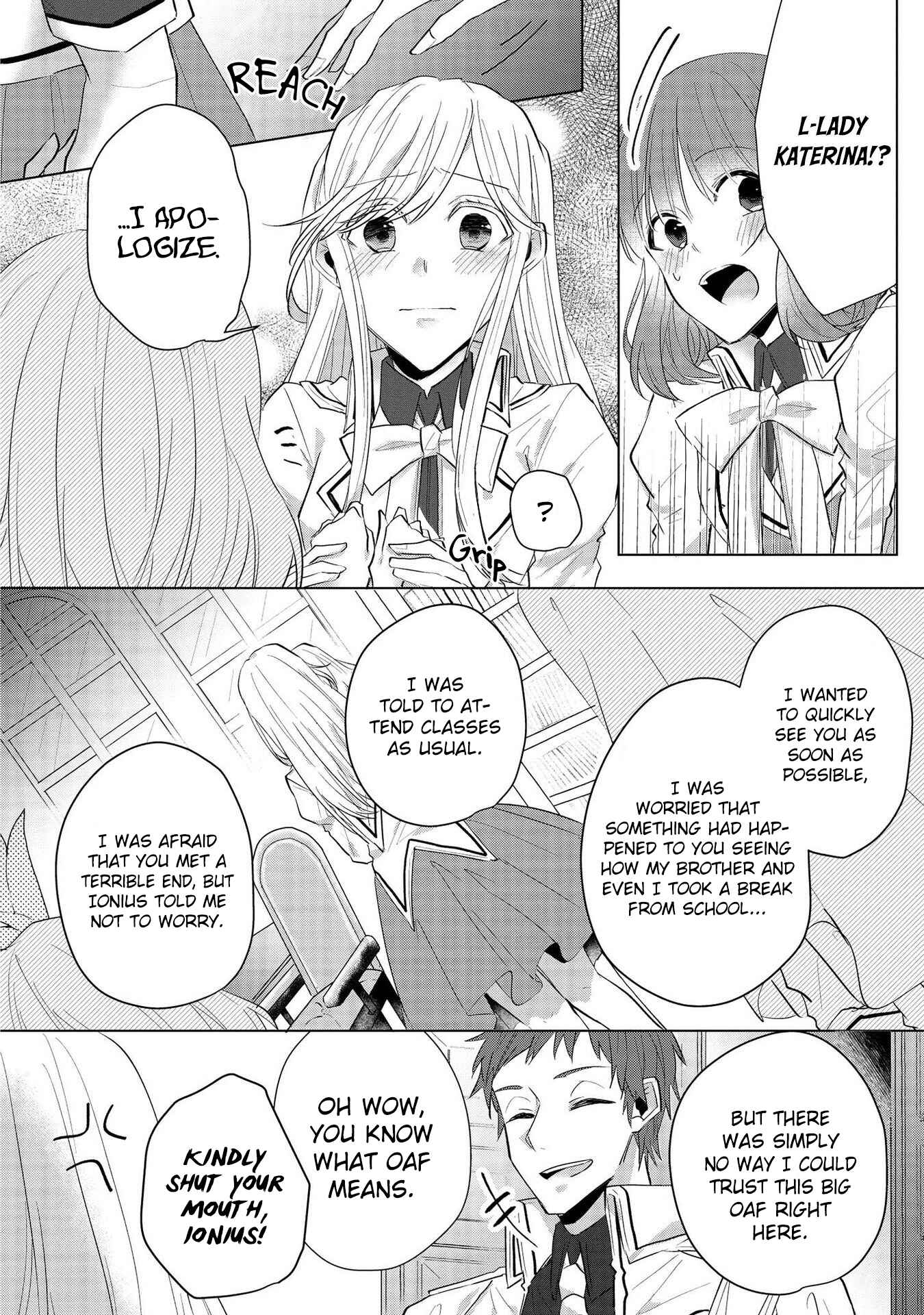 Page 14 Chapter 11 Konyakusha ga Akuyaku de Komattemasu