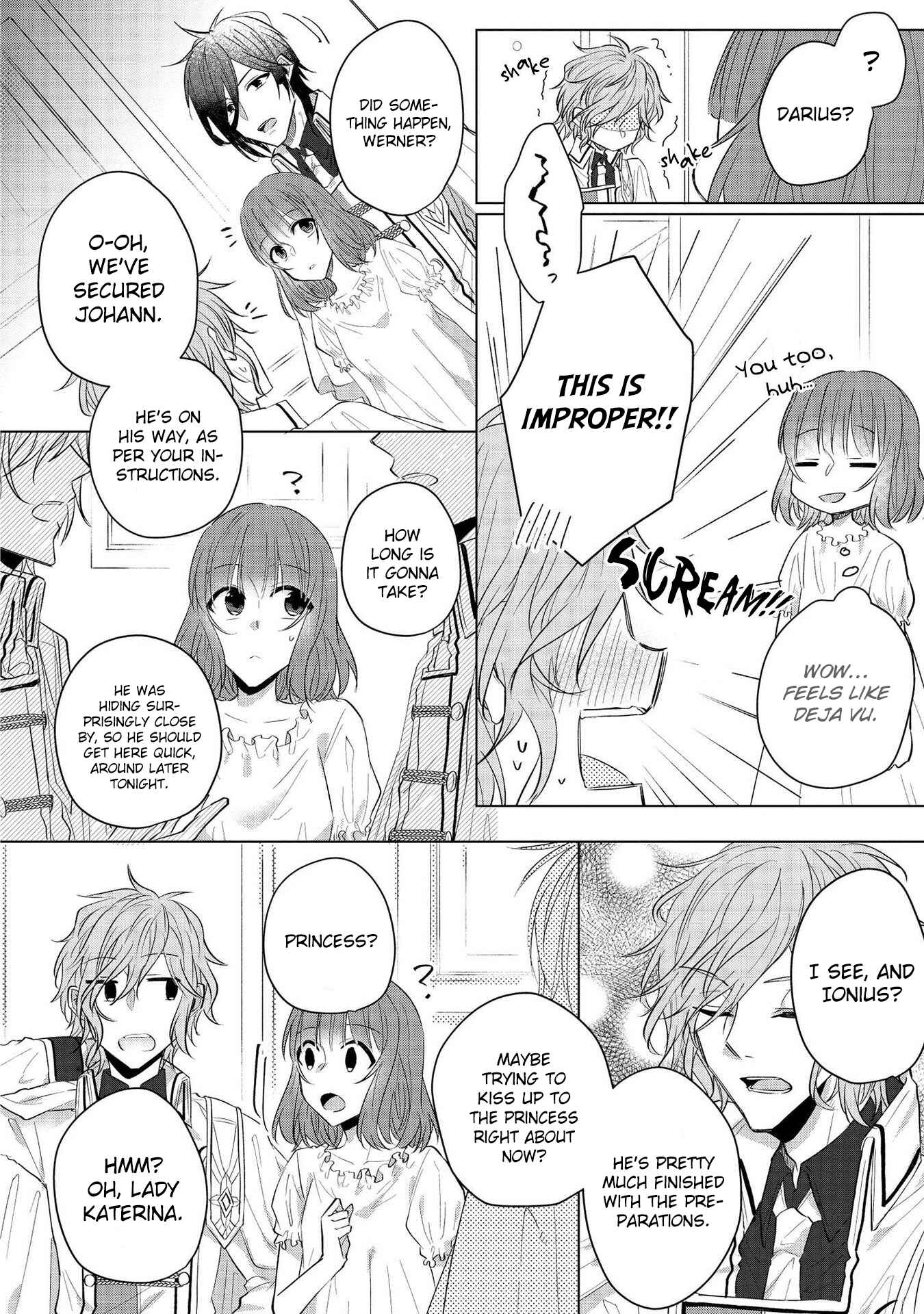 Page 4 Chapter 11 Konyakusha ga Akuyaku de Komattemasu