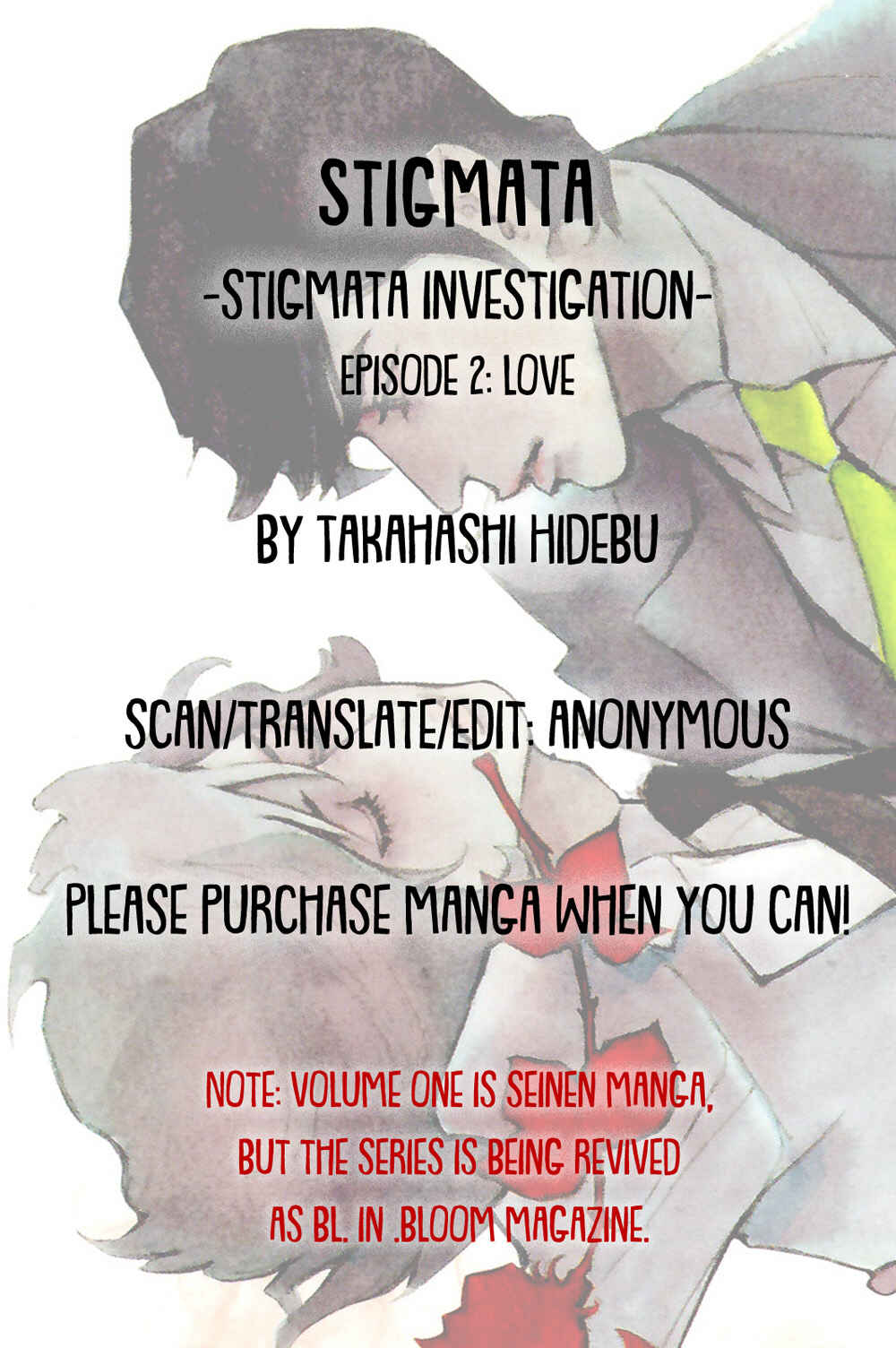 Page 3 Chapter 2 Stigmata