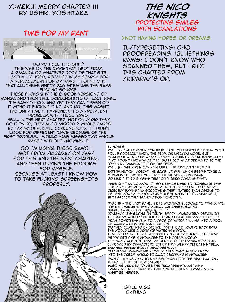 Page 29 Chapter 111 Yumekui Merry