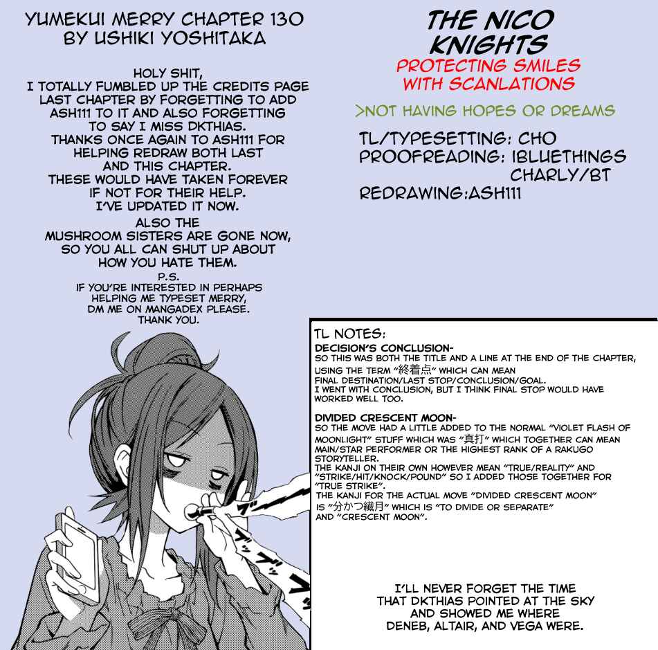Page 35 Chapter 130 Yumekui Merry