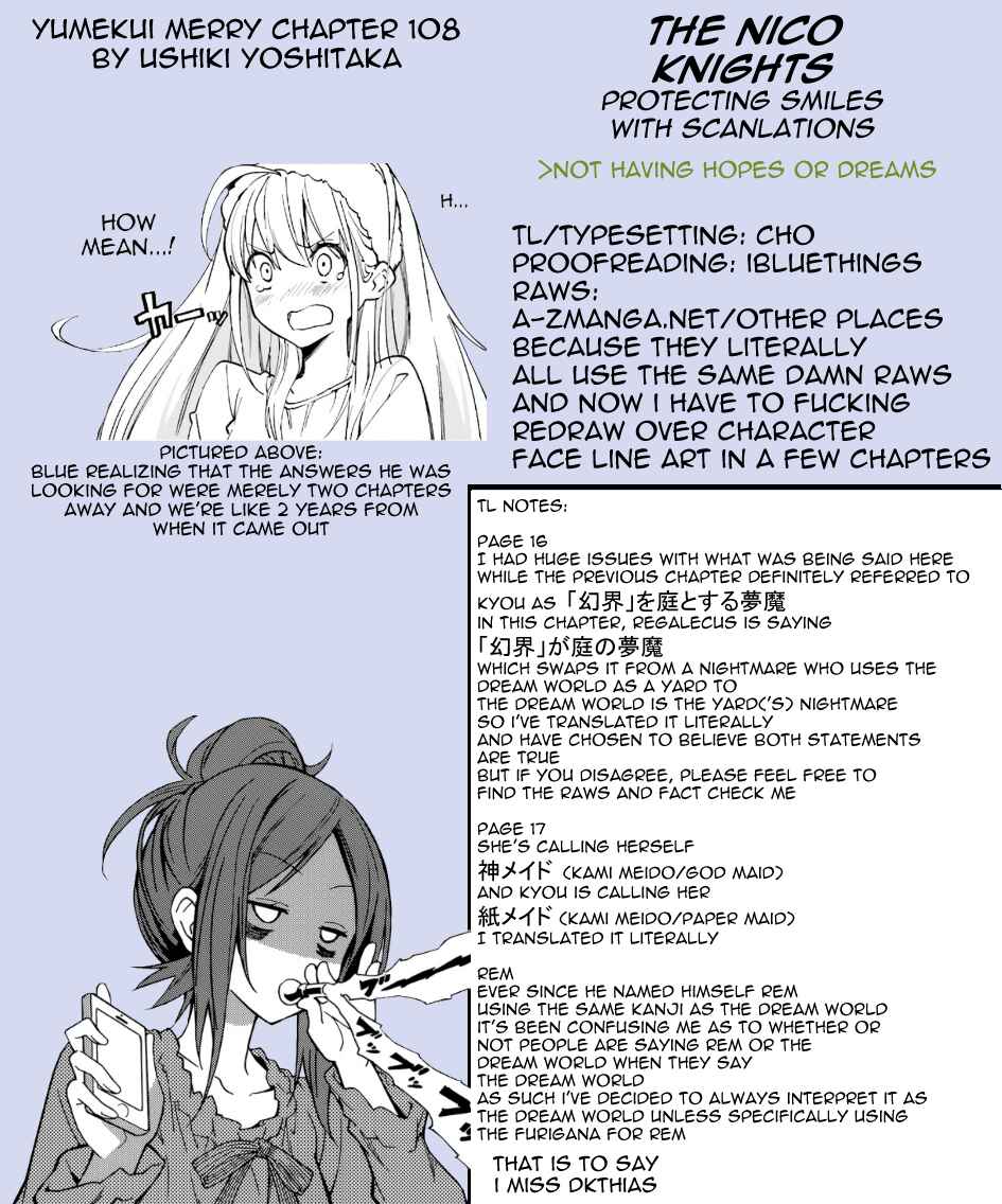 Page 30 Chapter 108 Yumekui Merry