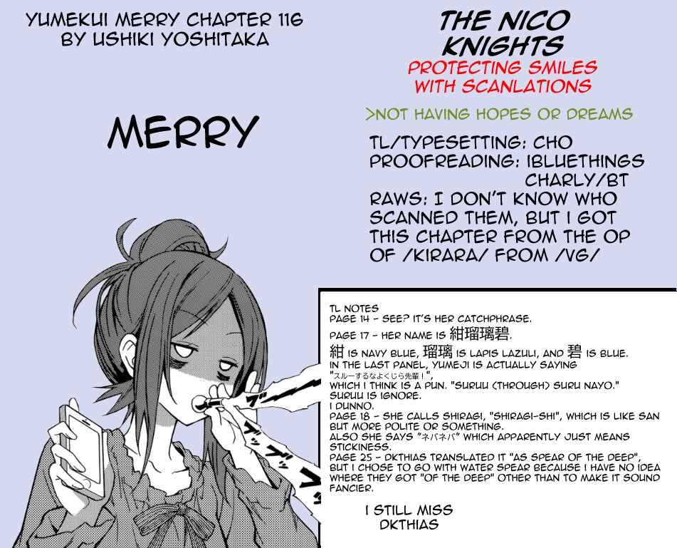 Page 28 Chapter 116 Yumekui Merry