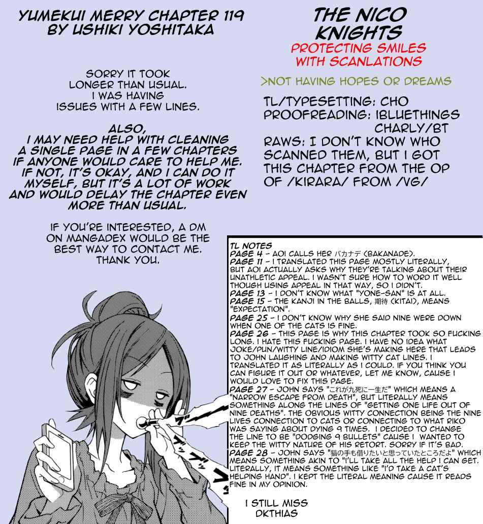 Page 32 Chapter 119 Yumekui Merry