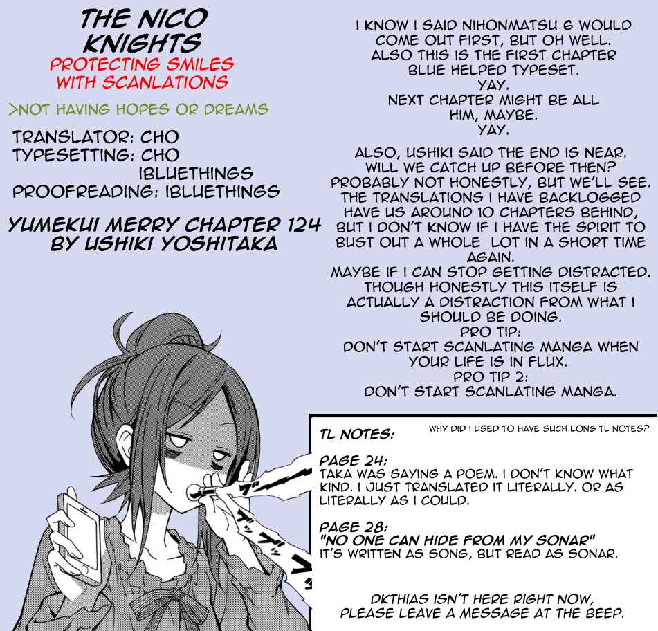 Page 32 Chapter 124 Yumekui Merry