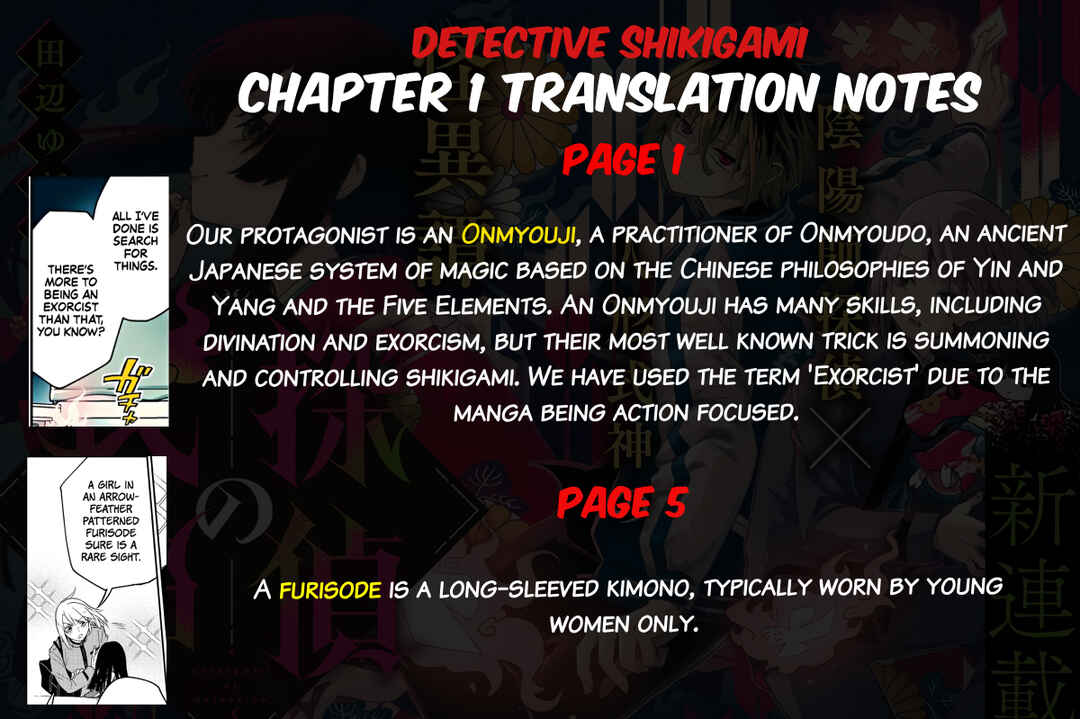 Page 60 Chapter 1 Tantei no Shikigami