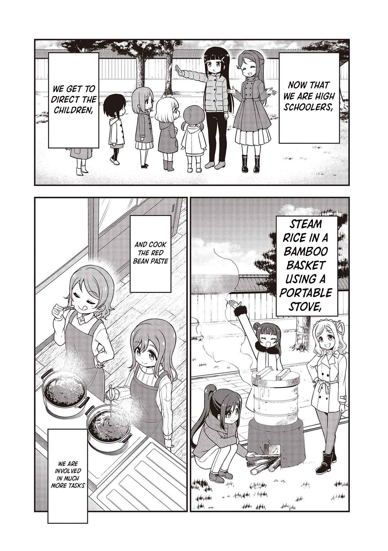 Page 9 Chapter 11 Love Live! Sunshine!! Marus 4-Koma