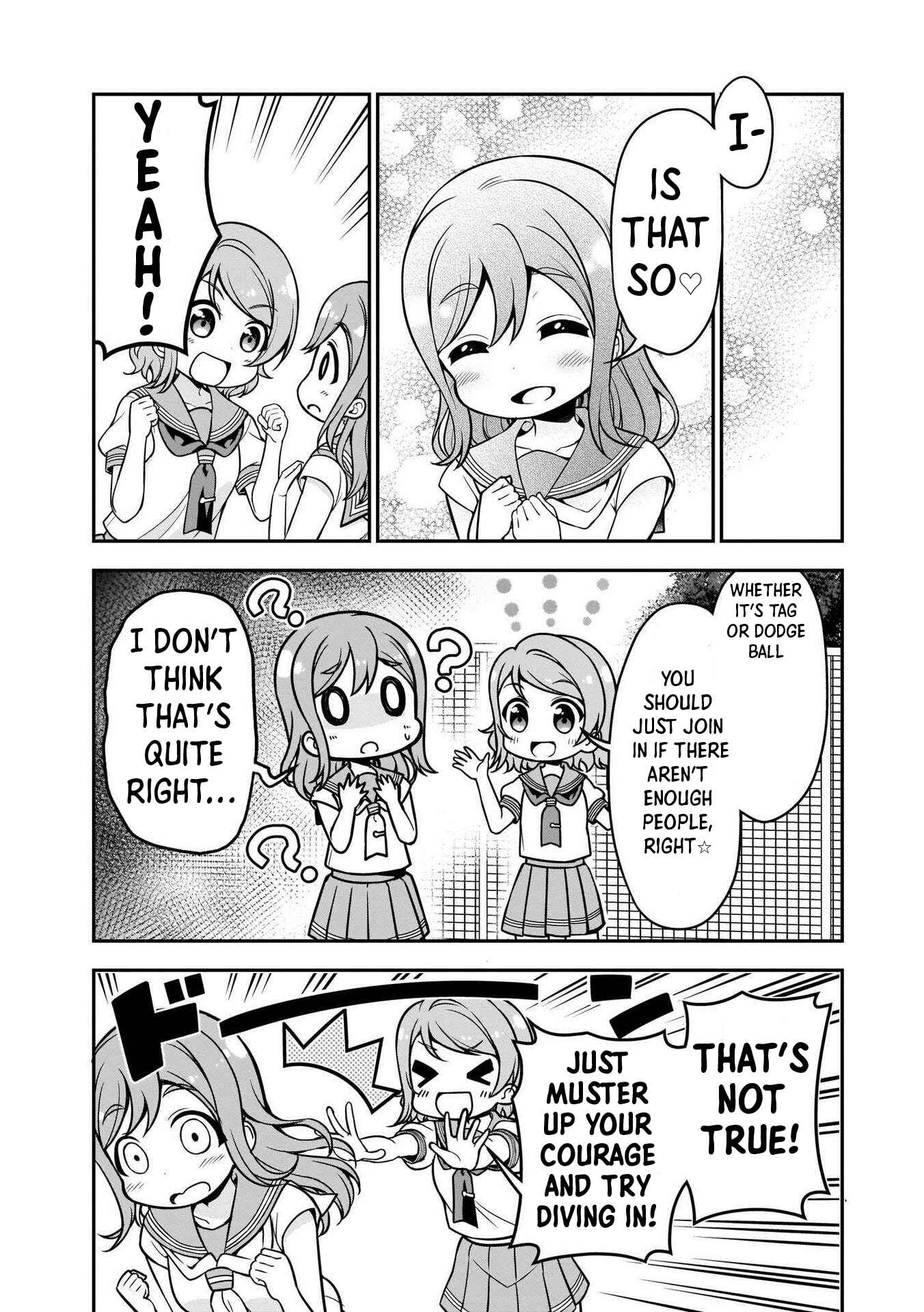 Page 8 Chapter 7 Love Live! Sunshine!! Marus 4-Koma