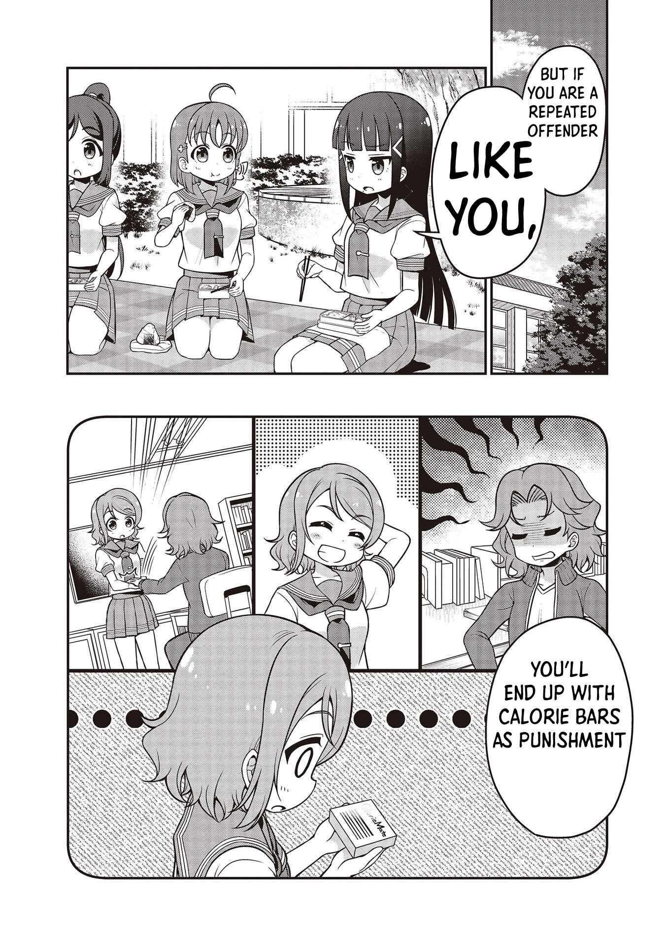 Page 10 Chapter 13 Love Live! Sunshine!! Marus 4-Koma