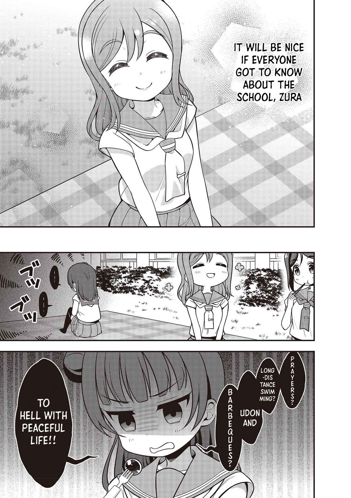 Page 13 Chapter 13 Love Live! Sunshine!! Marus 4-Koma