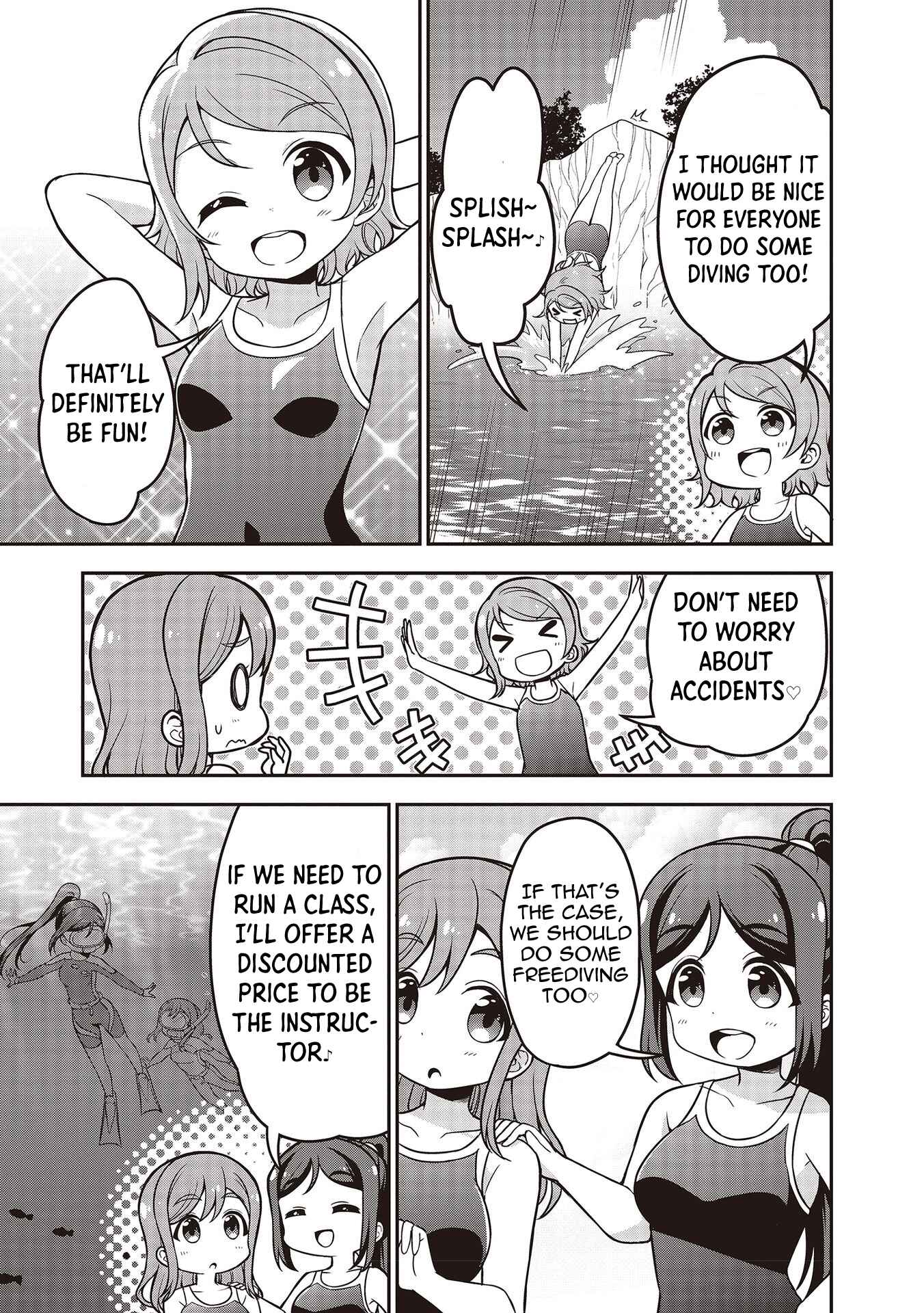 Page 7 Chapter 13 Love Live! Sunshine!! Marus 4-Koma