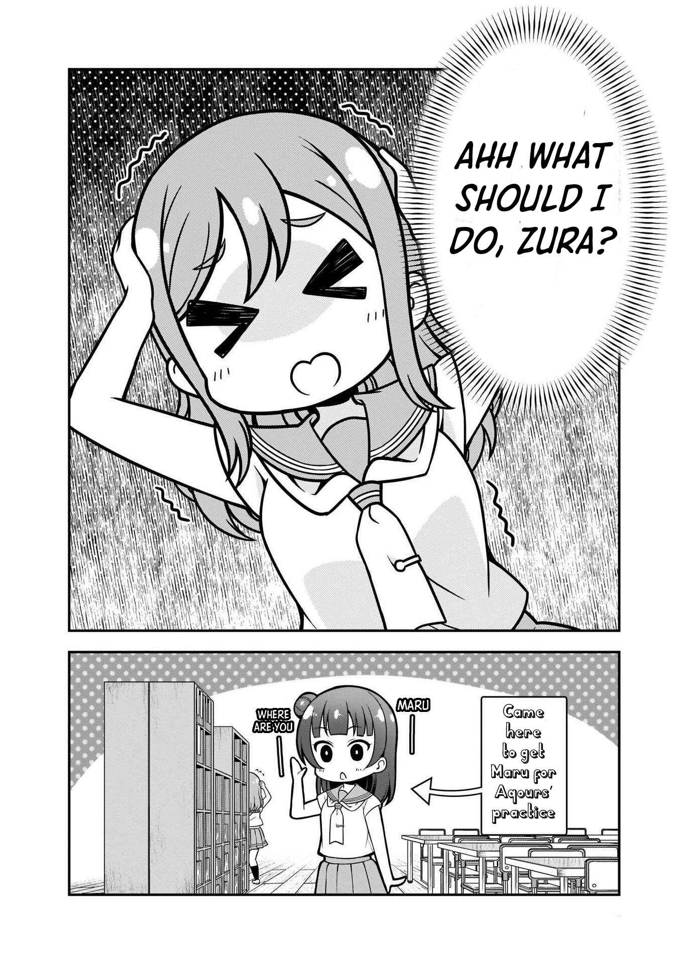 Page 12 Chapter 3 Love Live! Sunshine!! Marus 4-Koma