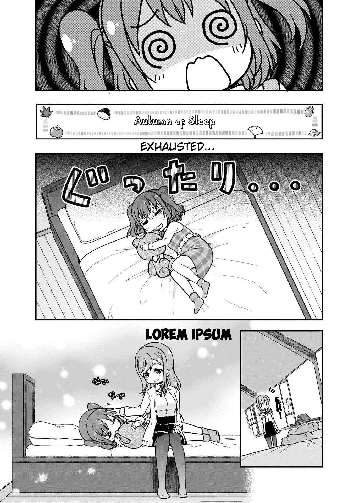 Page 8 Chapter 10 Love Live! Sunshine!! Marus 4-Koma