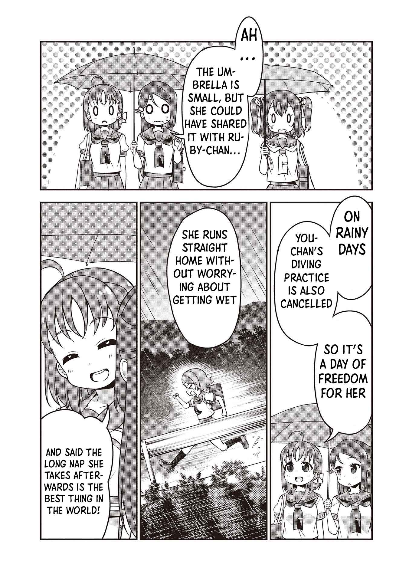 Page 12 Chapter 14 Love Live! Sunshine!! Marus 4-Koma