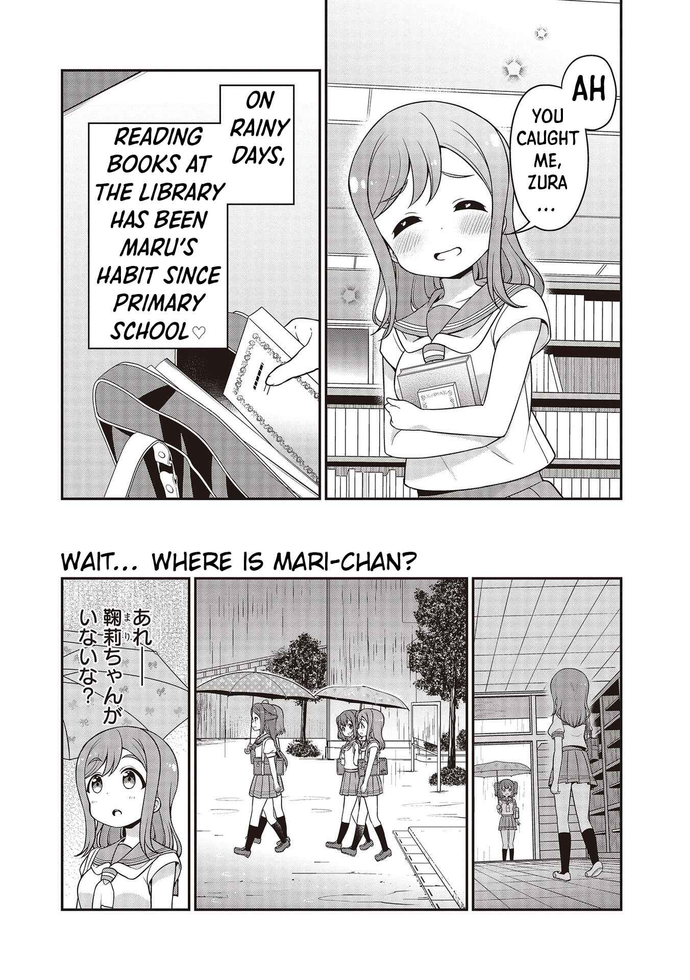 Page 17 Chapter 14 Love Live! Sunshine!! Marus 4-Koma