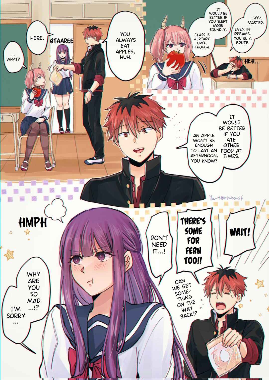 Page 1 Chapter 3 Sousou no Frieren - Gaku Paro na Shutaferu (Doujinshi)