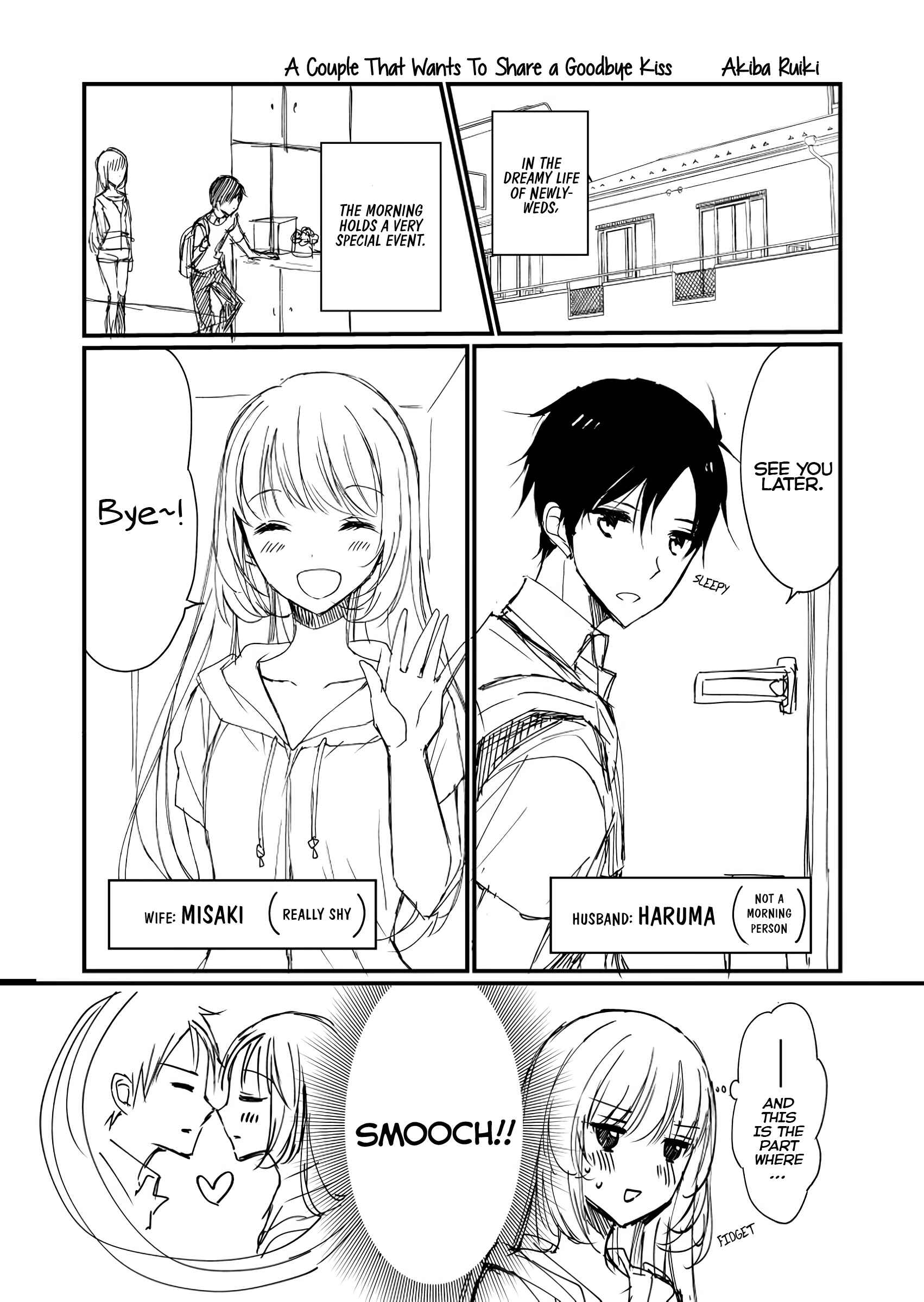 Page 1 Chapter 1 A Couple Who Wants to Share a Goodbye Kiss
