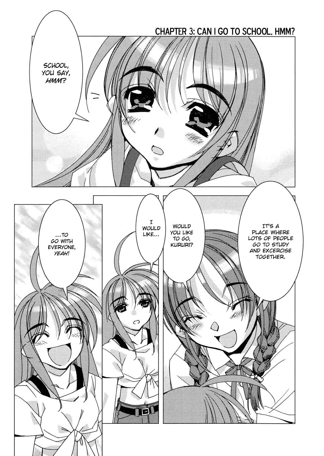 Page 1 Chapter 3 Kururikuru!