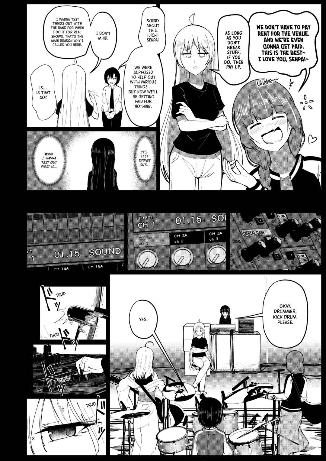 Page 17 Chapter Unknown_abf6 Bocchi the Rock! - The Starlight Piercing the Darkness of Night (Doujinshi)