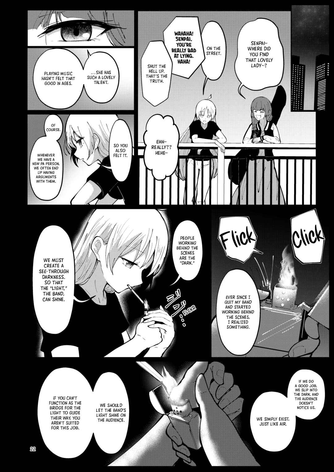 Page 21 Chapter Unknown_abf6 Bocchi the Rock! - The Starlight Piercing the Darkness of Night (Doujinshi)