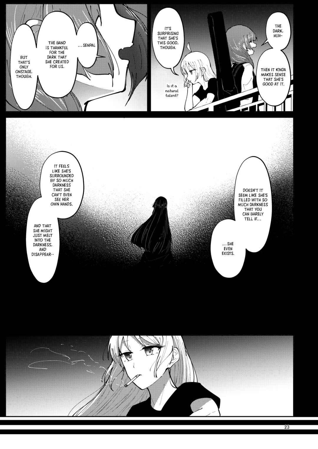 Page 22 Chapter Unknown_abf6 Bocchi the Rock! - The Starlight Piercing the Darkness of Night (Doujinshi)