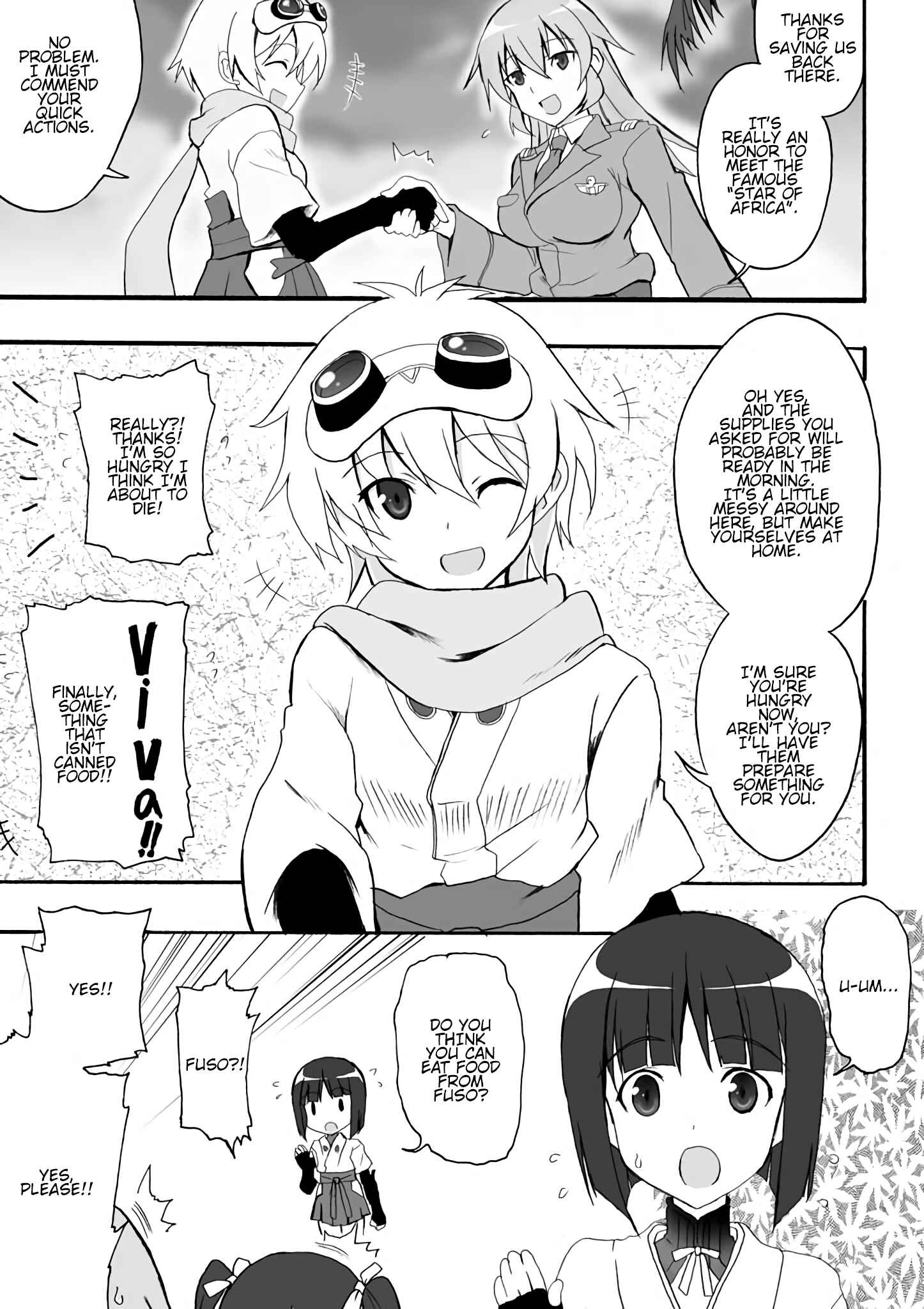 Page 4 Chapter 3 Strike Witches - The Sky That Connect Us
